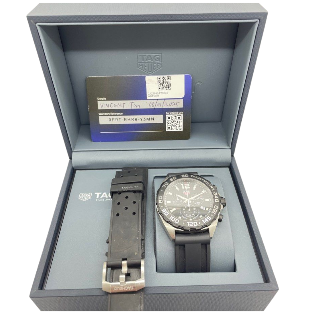Tag Heuer CAZ1010 Formula 1 43mm Chronograph Quartz Watch