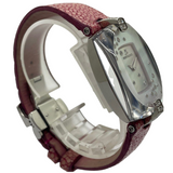 Bertolucci Doppia 28mm Diamond Quartz Mother of Pearl Dial Watch