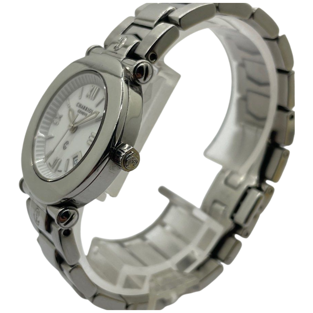 Charriol Colvmbvs 30mm Quartz White Dial Watch