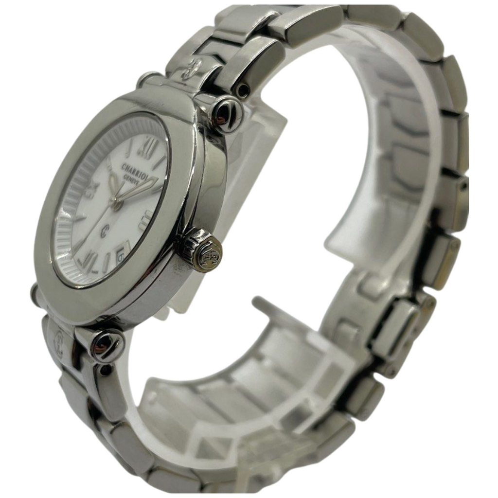 Charriol Colvmbvs 30mm Quartz White Dial Watch