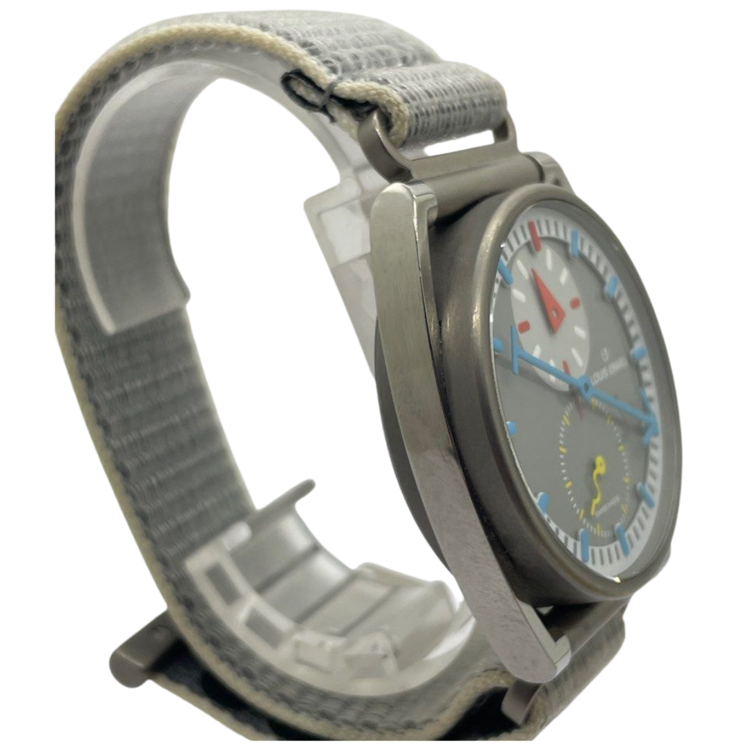 Louis Erard X Alain Silberstein 40mm Automatic Titanium Case Watch