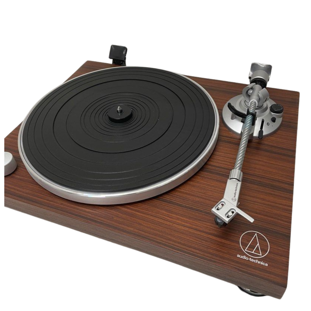 Audio-Technica AT-LPW50BT-RW Wireless Belt-Drive Turntable, Rosewood