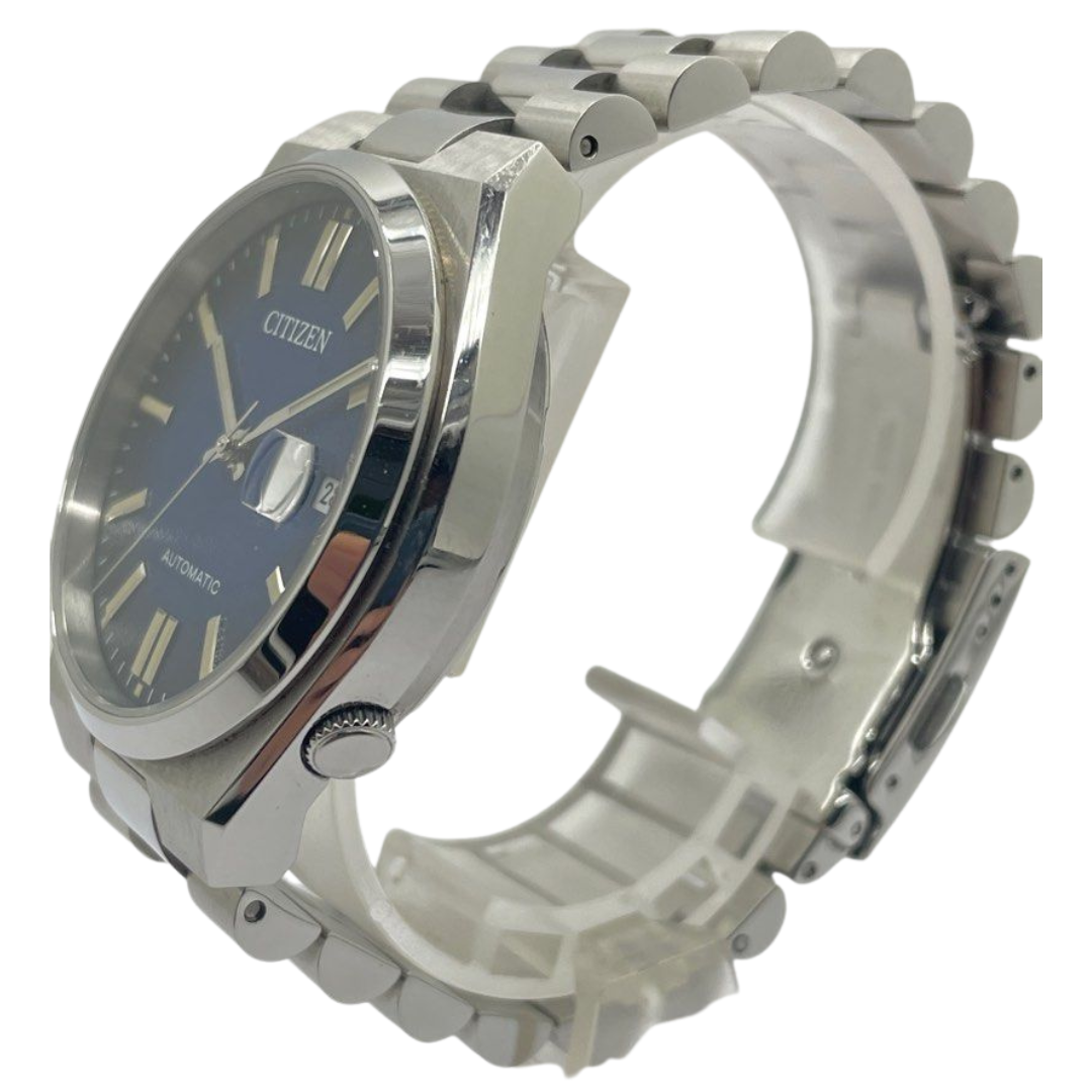 Citizen 40mm Automatic Blue Dial Steel Watch NJ0150-81L