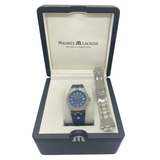 Maurice Lacroix Aikon 39mm Automatic Blue Dial Watch AI6007