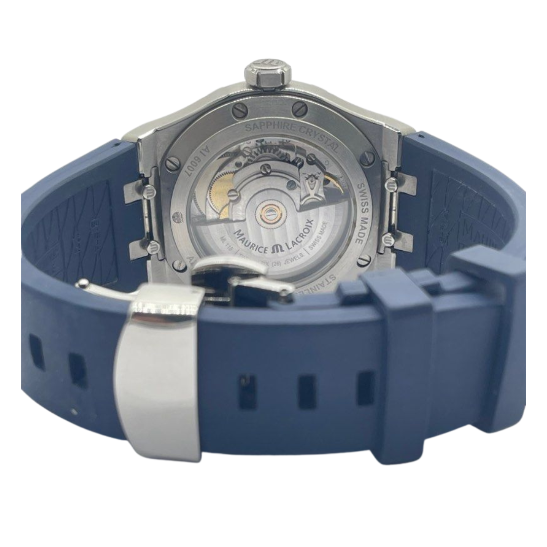 Maurice Lacroix Aikon 39mm Automatic Blue Dial Watch AI6007