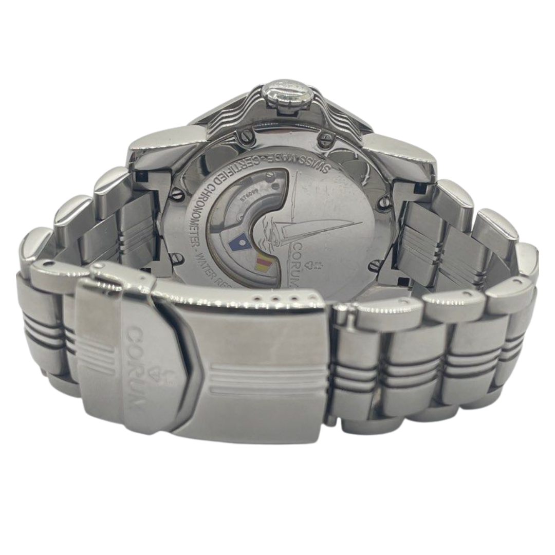 Corum Admiral’s Cup 43mm Automatic Steel Black Dial Watch 982.630.20