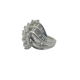 PT900 Natural Diamond Ring