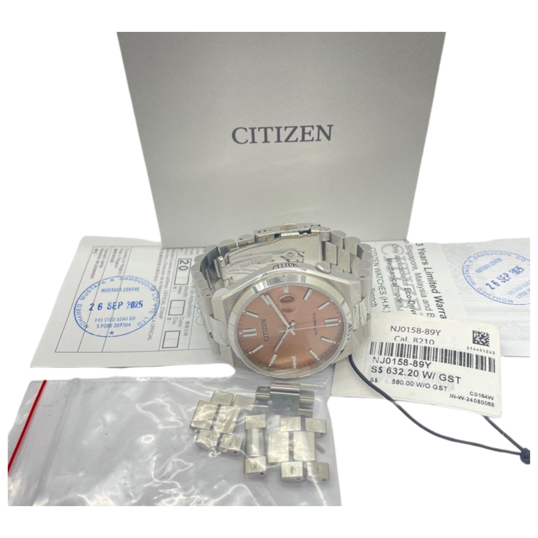 Citizen NJ0158-89Y 40mm Automatic Watch