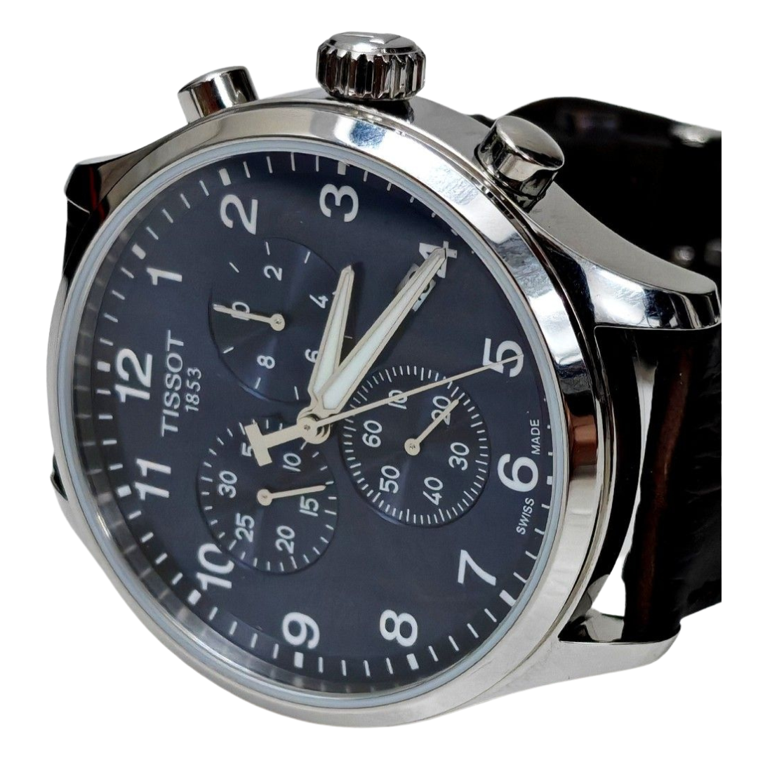 Tissot T11617A Chrono XL 45mm Quartz Blue Dial Watch