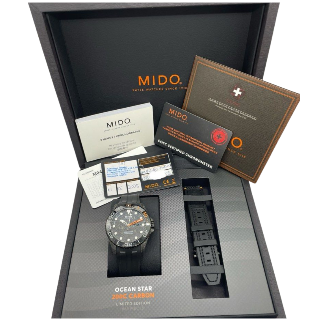 Mido Ocean Star 200C Carbon 42.5mm Automatic Watch Secondary image