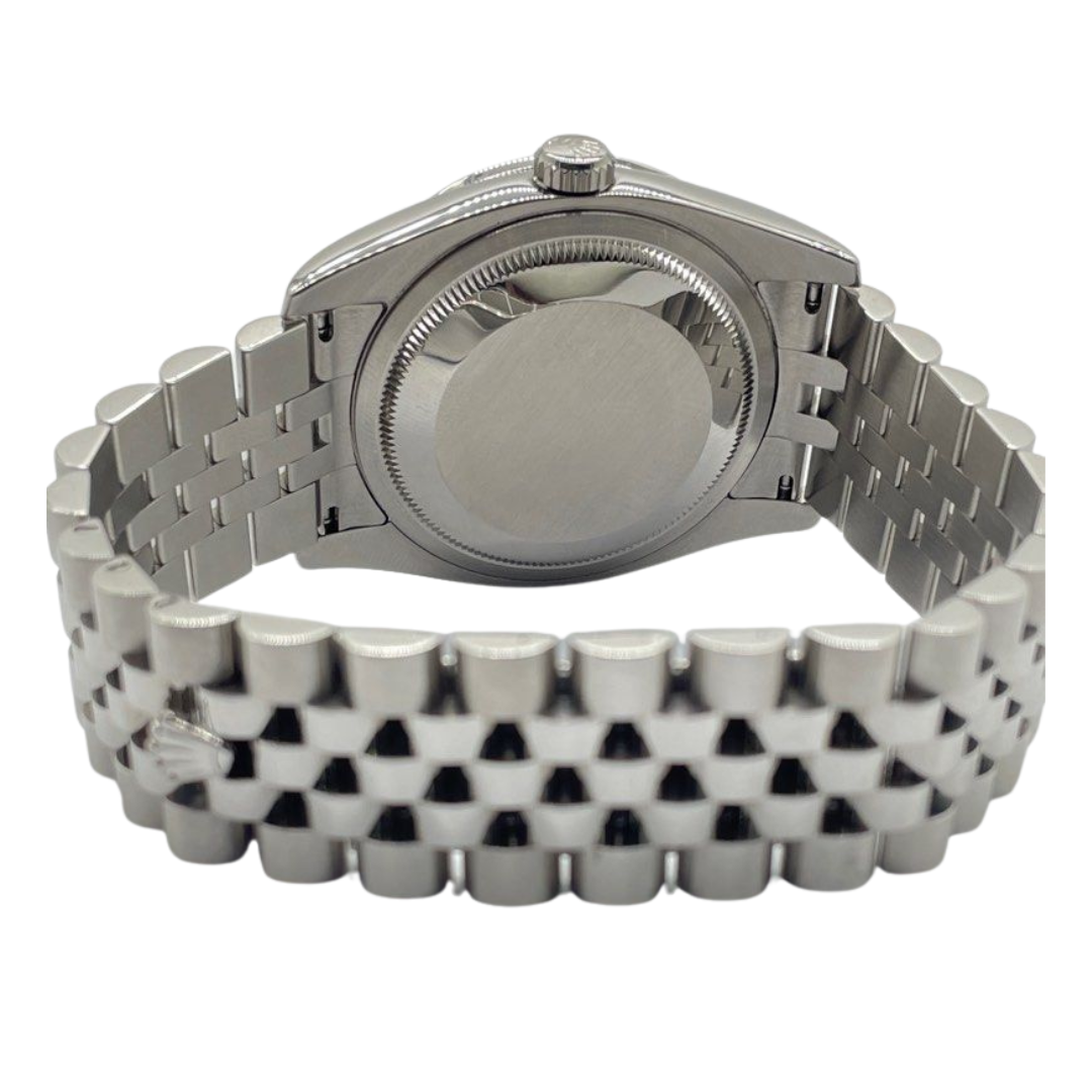 Rolex Datejust 116234 36mm Black Computer Diamond Dial Automatic Watch