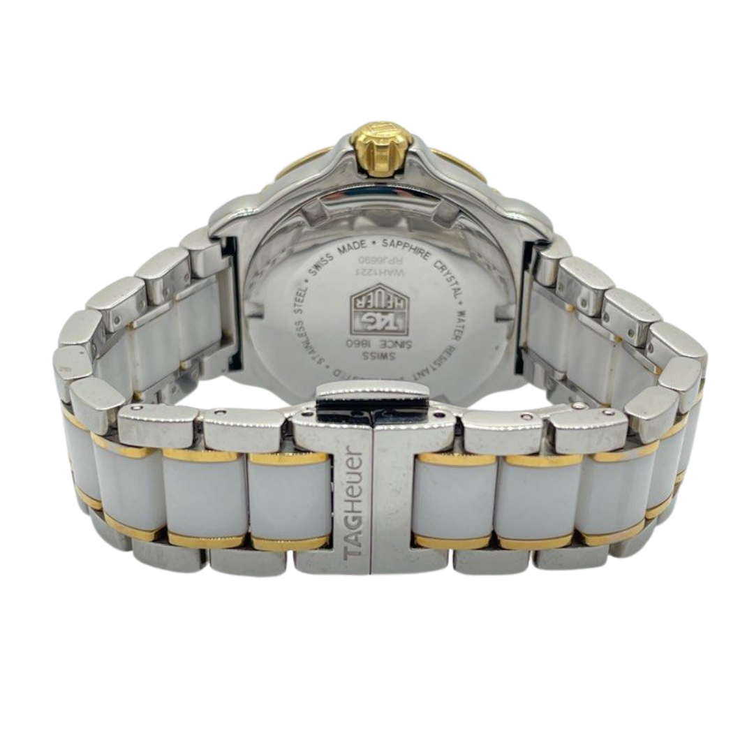 Tag Heuer Formula 1 WAH1221 37mm Quartz Diamond White Dial Watch