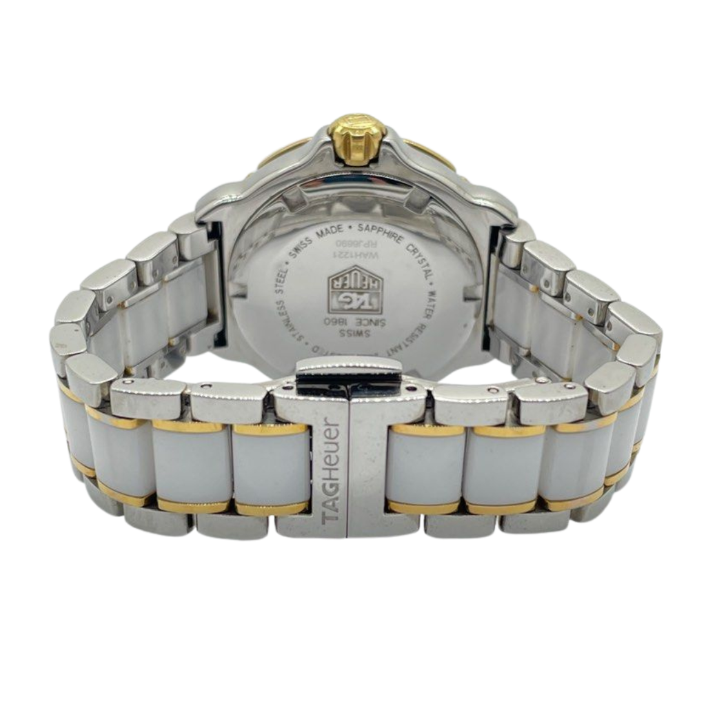 Tag Heuer Formula 1 WAH1221 37mm Quartz Diamond White Dial Watch