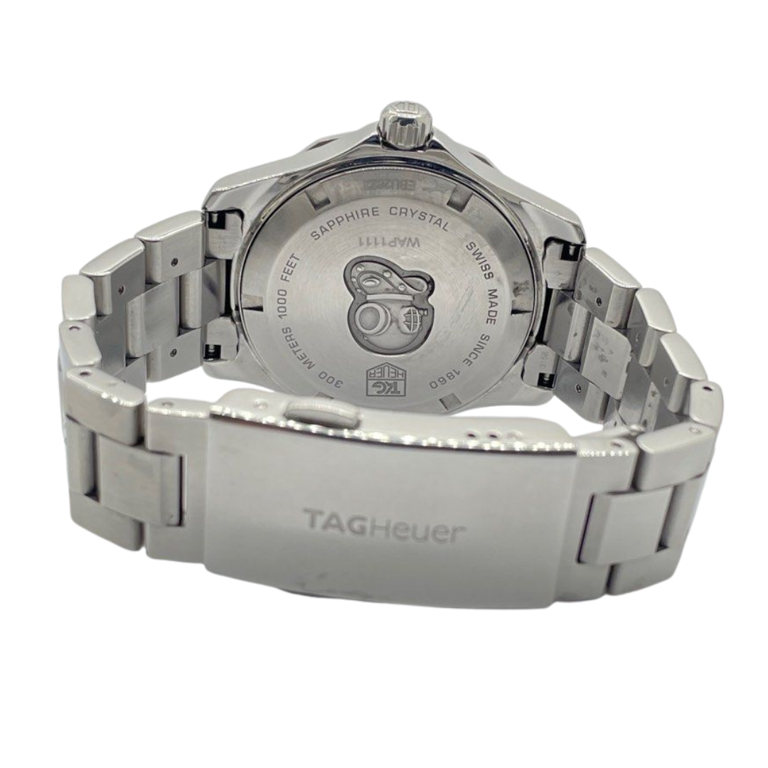 Tag Heuer Aquaracer 300M 40mm Silver Dial Watch WAP1111
