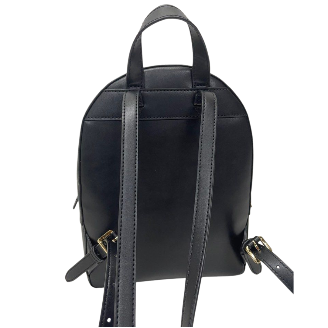 Michael Kors Jaycee Double Zip Backpack Leather, Black