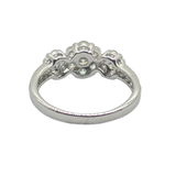 750 White Gold Natural Diamond Ring