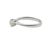 750 White Gold Natural Diamond Ring w/GIA Cert