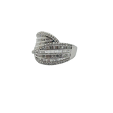 750 White Gold Natural Diamond Ring