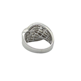 750 White Gold Natural Diamond Ring