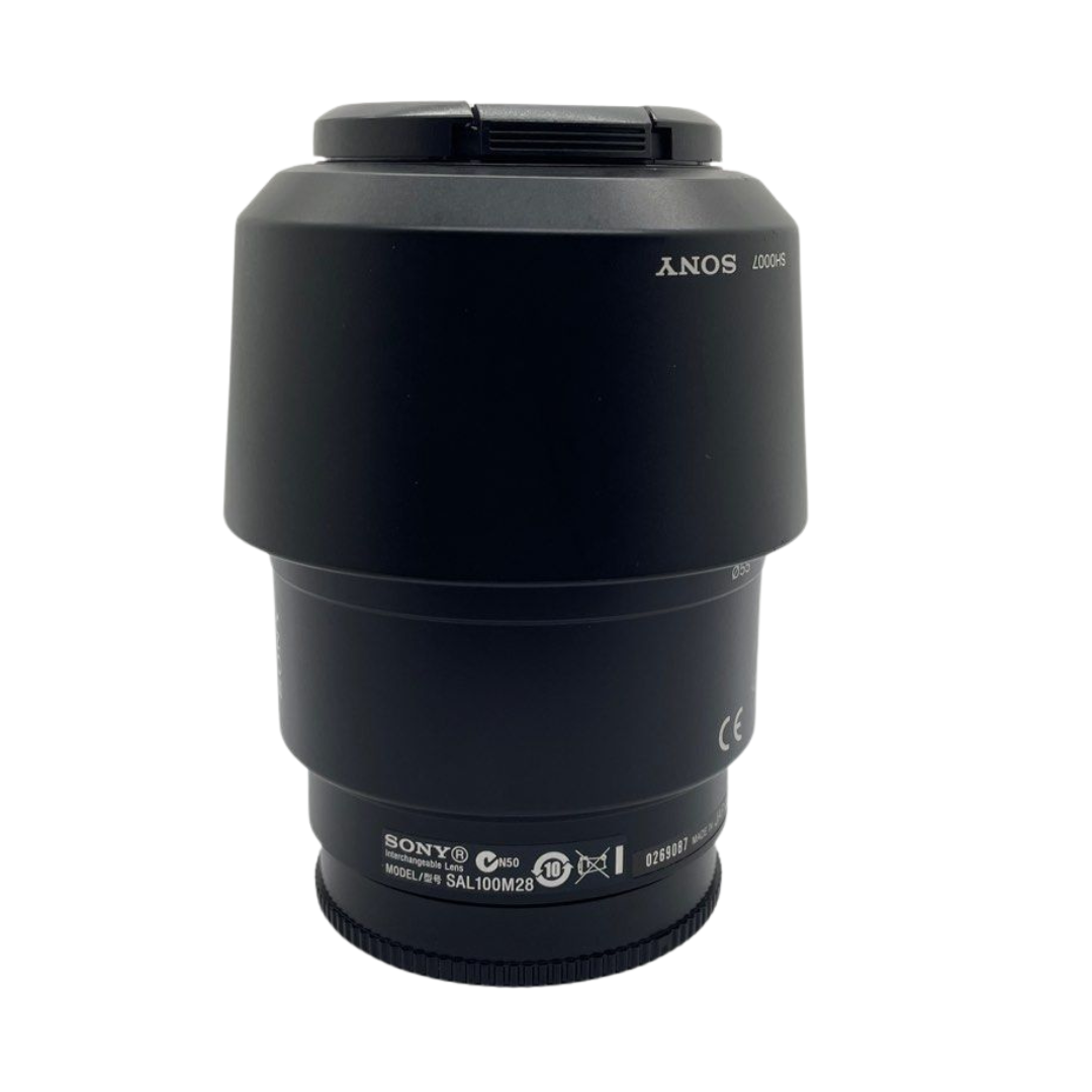 Sony SAL100M28 A Mount - Full Frame 100mm F2.8 Macro Prime Lens