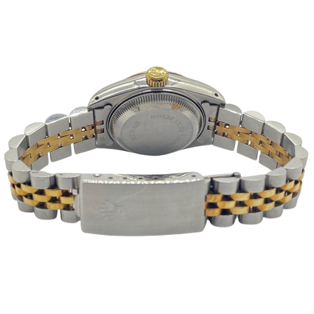 Rolex Datejust 26mm 69173 Diamond Half Gold Automatic Watch