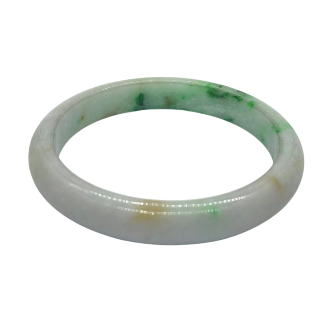 Natural Jadeite (Type-A) Jade Bangle