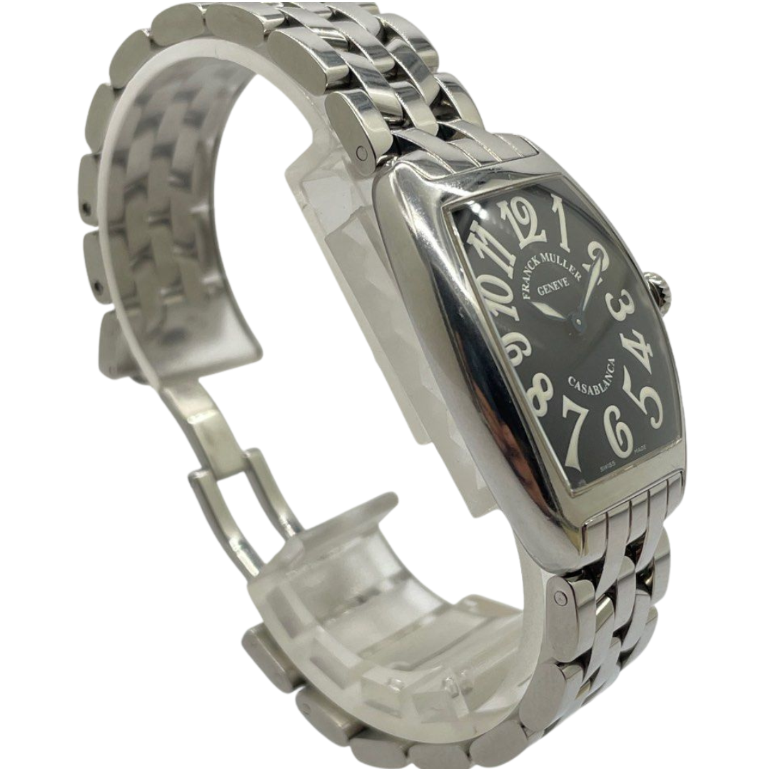 Franck Muller Curvex 1752QZ 25mm Quartz Black Dial Watch