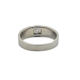 375 White Gold Natural Diamond Ring