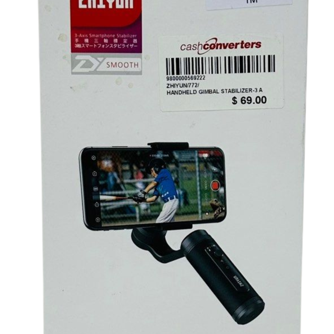 ZHIYUN Smooth Q2 3-Axis Handheld Gimbal Stabilizer for iPhone Android Smartphone, Up to 260 g