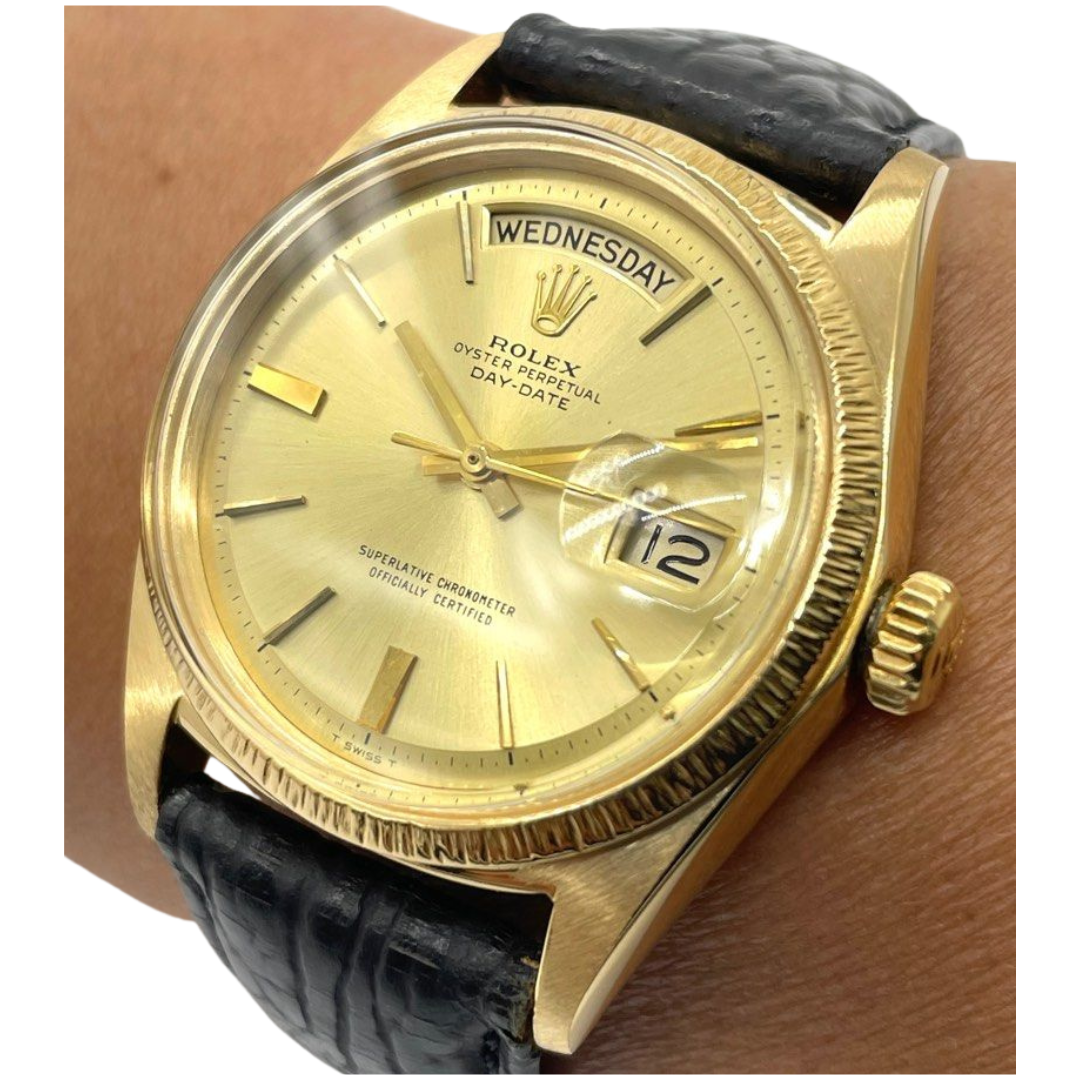 Rolex 18K Yellow Gold Day Date 36mm Watch