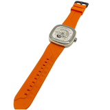 Seven Friday SF-P1/02 47mm Automatic White/Silver Dial Watch