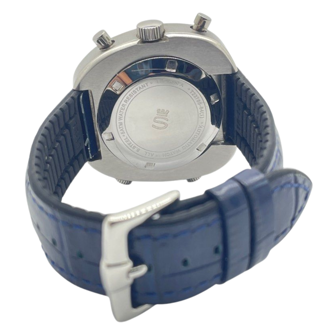 Sorna T23766-64 38mm Automatic Blue Dial Watch