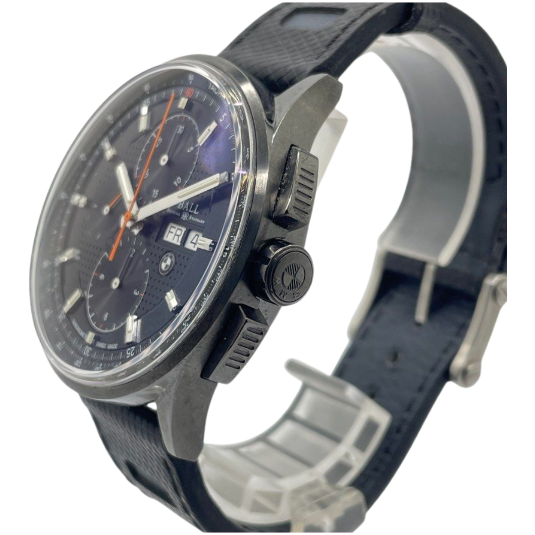 Ball & BMW 44mm Automatic Chronograph Black Dial Watch CM3010C Secondary image
