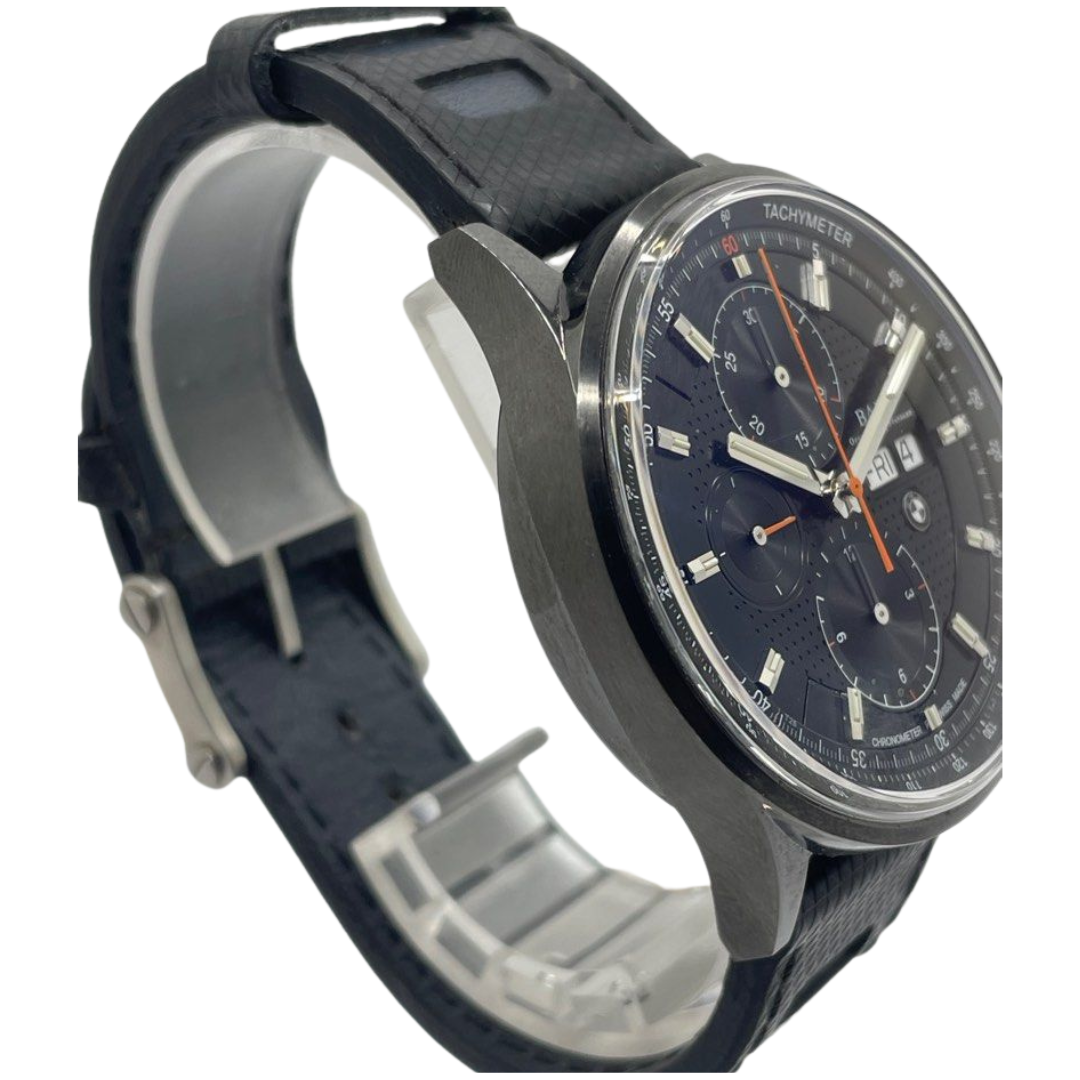 Ball & BMW 44mm Automatic Chronograph Black Dial Watch CM3010C