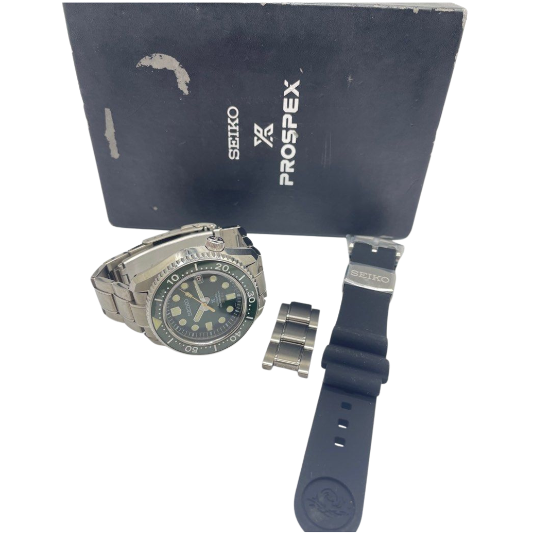 Seiko Prospex SBDX021 Limited Edition 44mm Green Dial Watch