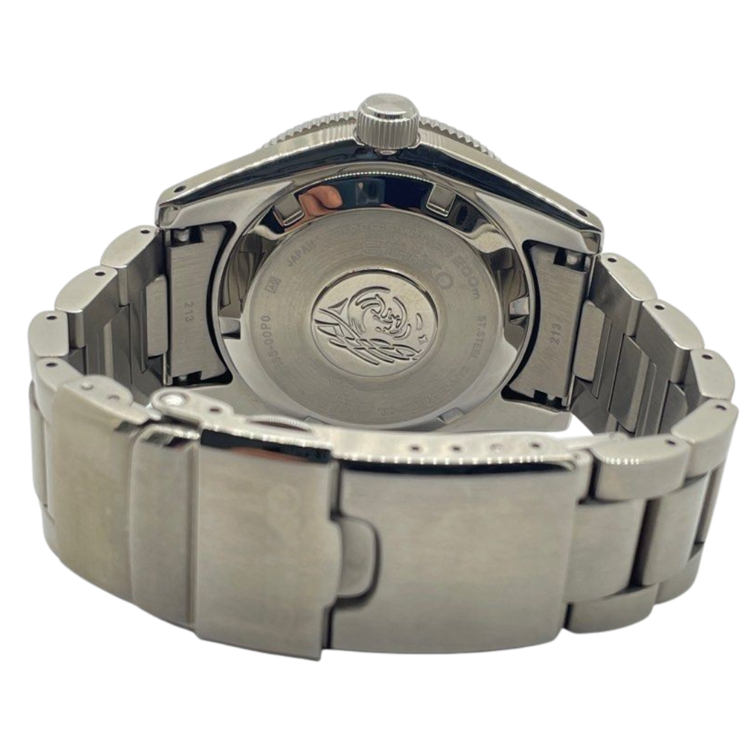 Seiko Prospex 40.5mm Automatic Black Dial Steel Watch SPB143J1