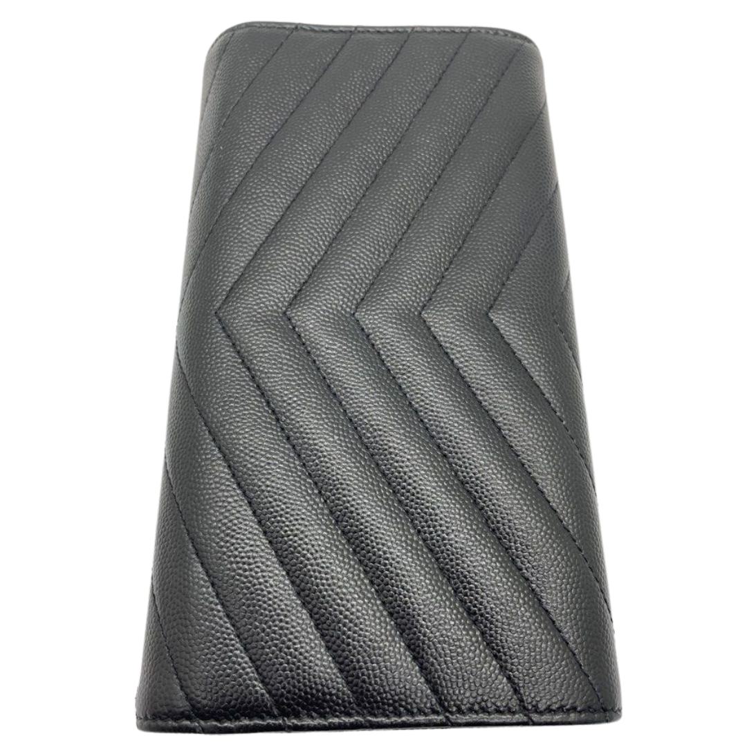 Saint Laurent YSL Cassandre Matelasse Bifold Leather Wallet