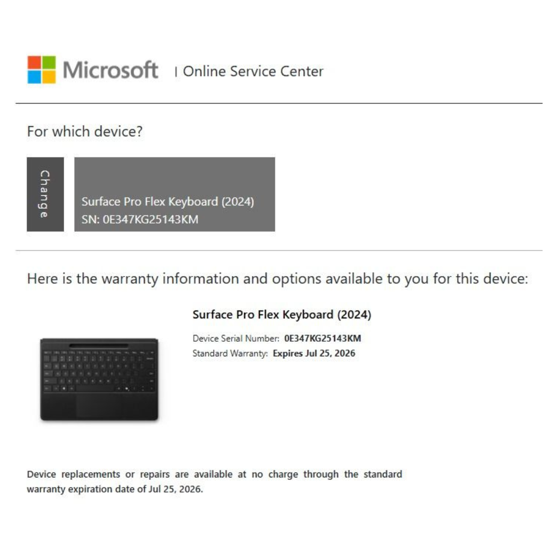 Microsoft Surface Pro Flex Keyboard with Slim Pen for Business