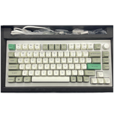 Keychron Q1 Max 75% 81Key, Shell White, Knob, Brown Switch, RGB Hot-Swap Gateron Jupiter Switch