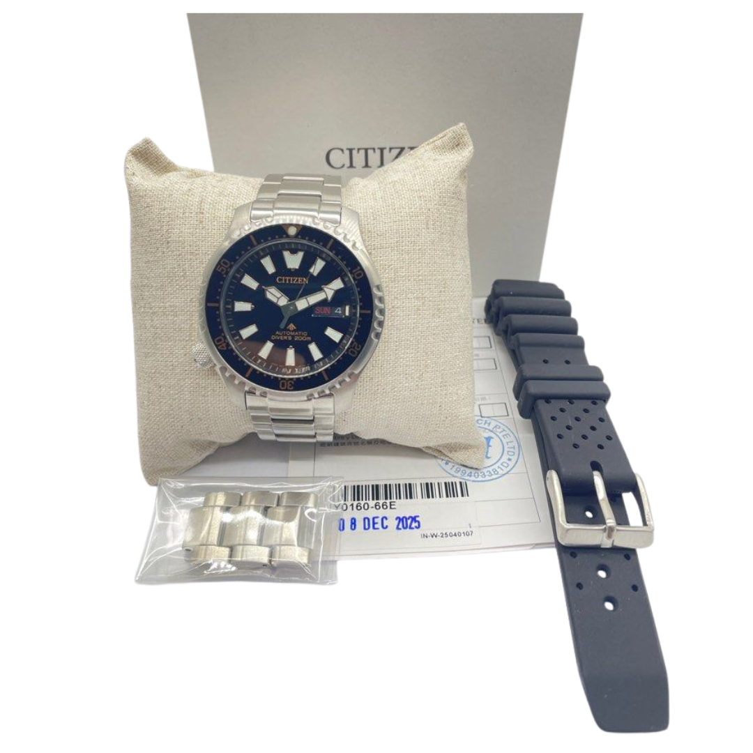 Citizen Fugu Marine Worldwide Limited Edition Pro Master 42mm Automatic Black Dial Watch