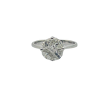 750 White Gold Natural Diamond Ring