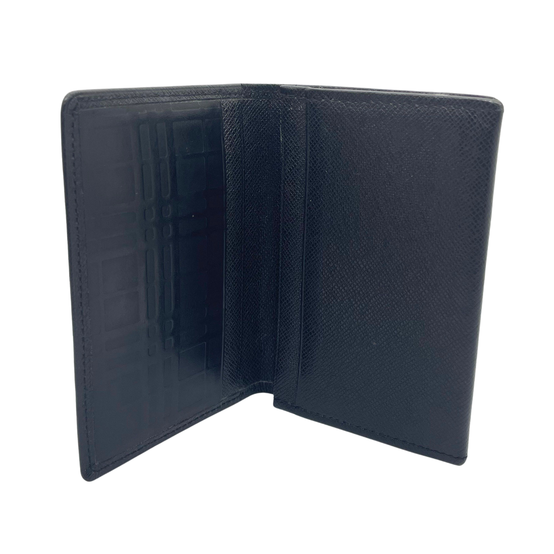 Burberry Leather Card Case, Black