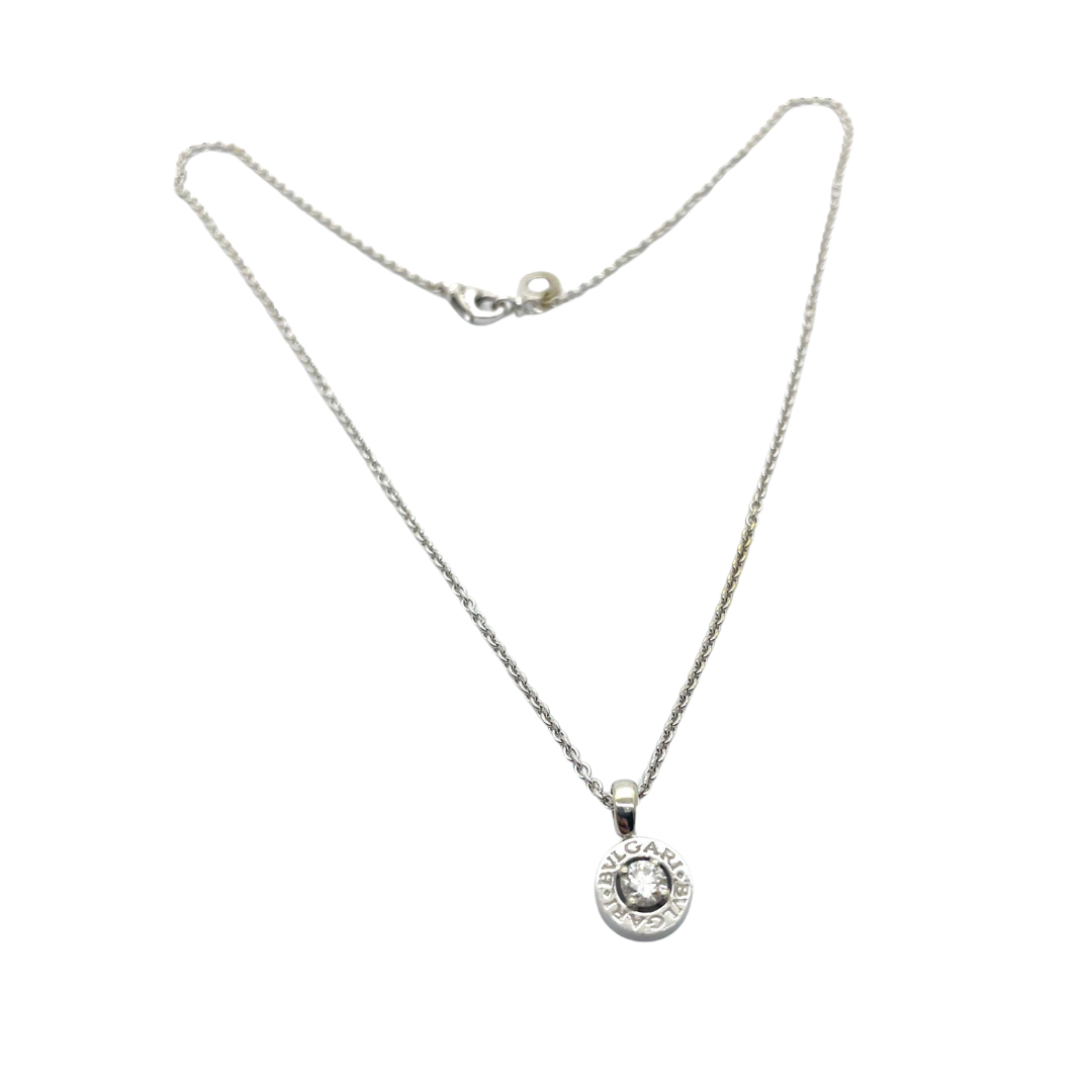 Bvlgari 750 White Gold Diamond Necklace