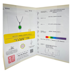 PT900/850 Natural Jadeite (Burma) & Diamond Necklace