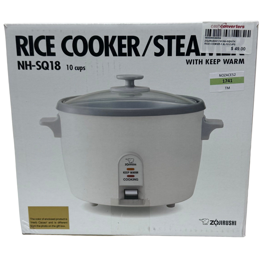 Zojirushi NH-SQ-18TK Rice Cooker 1.8L Herb Cacao