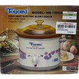 Toyomi Slow Cooker, White, HH 1500A