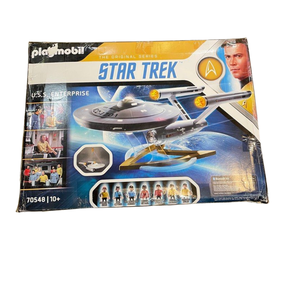 PLAYMOBIL Star Trek U.S.S. Enterprise NCC-1701,Multicolor