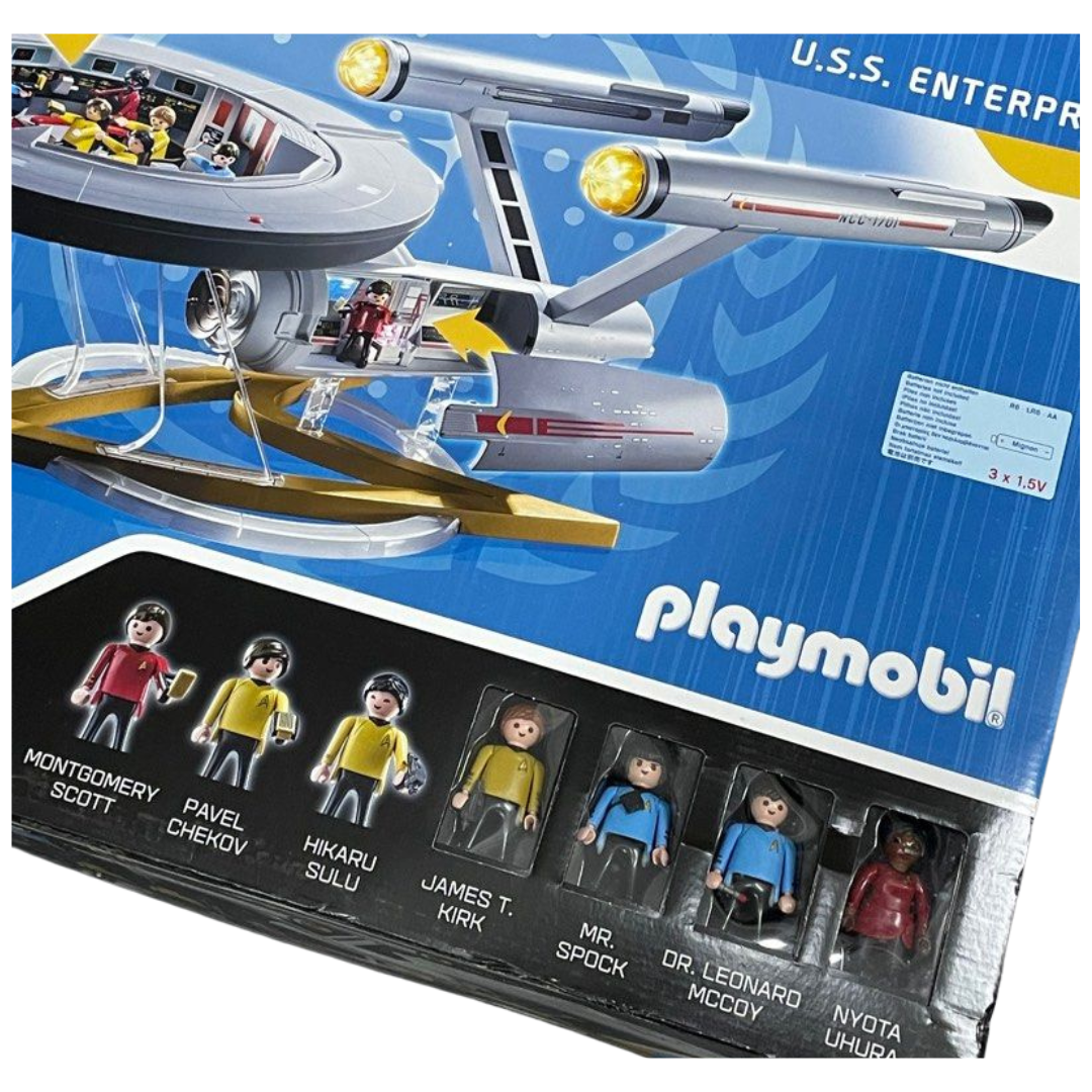 PLAYMOBIL Star Trek U.S.S. Enterprise NCC-1701,Multicolor