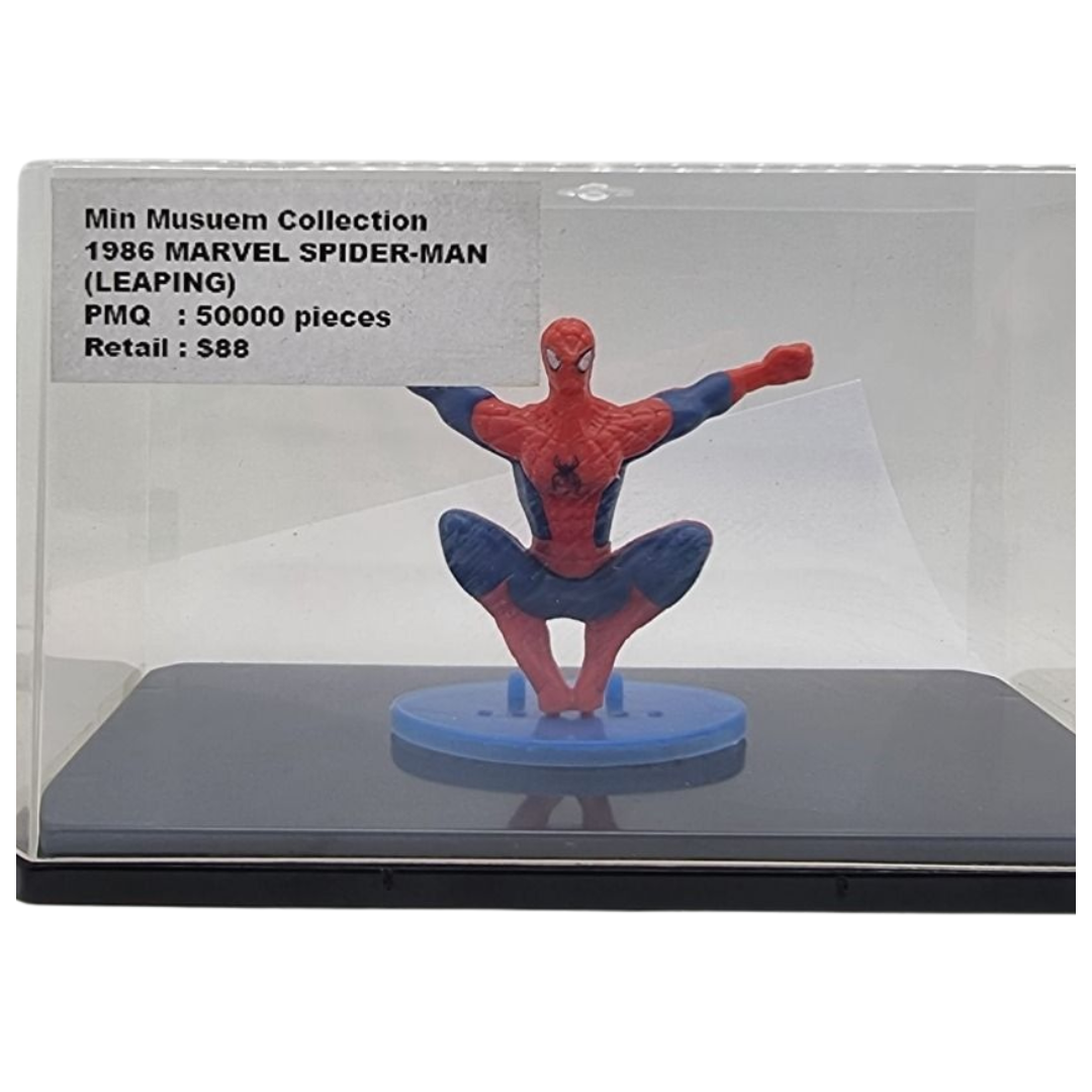 Min Museum Collection - 1986 Marvel Spider-Man Leaping