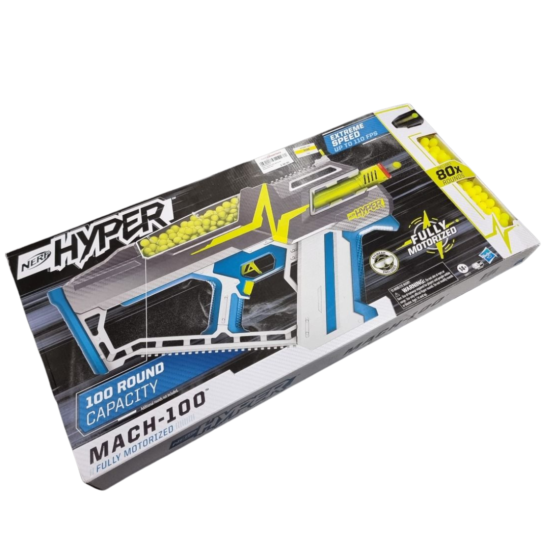 Nerf Hyper Mach-100 Fully Motorized Blaster